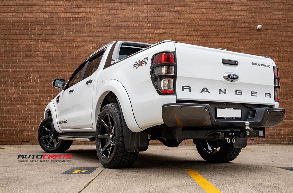 FORD RANGER AVALANCHE GLOSS BLACK MILLED ACCENTS